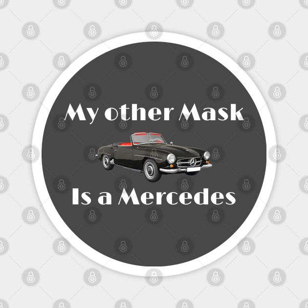 My Other Mask is a Mercedes Magnet by CocoBayWinning 